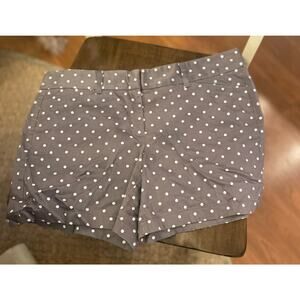 Ann Taylor Gray with White Dots Casual Shorts, A32